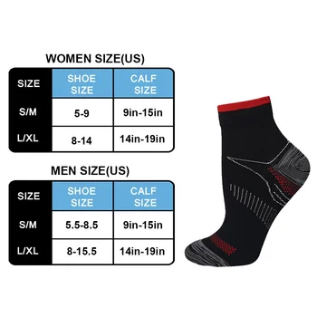 002 Spor Koşu varis çorabı futbolcu çorapları çorap Elastik erkek ve kadın stres çorap Stres çorap plantar fasya