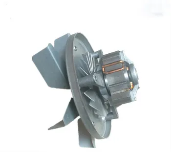 1 adet Gölgeli kutuplu motor barbekü kurutma kutusu fırın termostat inkübatörü Konveksiyonlu Fırın Fan Motoru 24V