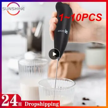 1~10 ADET süt köpürtücü El Mikser Köpürtücü Kahve Makinesi Yumurta Çırpıcı Çikolata / Cappuccino Karıştırıcı Mini Taşınabilir Mutfak