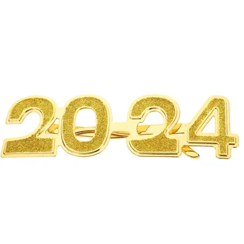 2024 Plastik Gözlük Yeni Yılınız Kutlu Olsun Gözlük 2024 Yeni Yıl Arifesi Gözlük 2024 Sayı Gözlük Festivali Fotoğraf Sahne 2024 Sınıfı