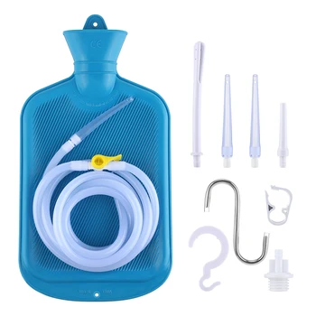2L Lavman çanta seti Kullanımlık Silikon Kiti Su Kolon Temizleme Enteroclysm Detoksifiye Bağırsak Çanta Vajinal Anal Yıkama Temizleme Seti