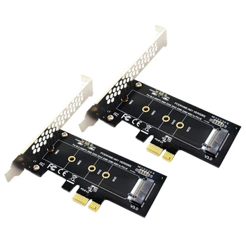 2X PCIE M2 Adaptörü PCI Express 3. 0X1 NVME SSD M2 PCIE Yükseltici adaptör desteği 2230 2242 2260 2280 M. 2 SSD