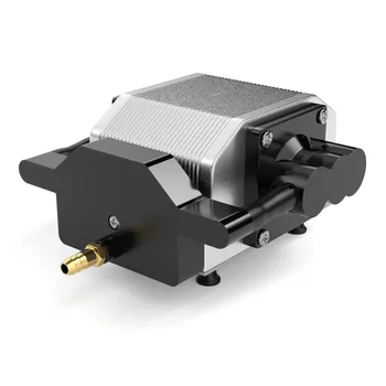 30L / Dak hava pompası hava kompresörü Lazer Oyma Makinesi için Ayarlanabilir Hız Düşük Gürültü Düşük Titreşim Kararlı Çıkış