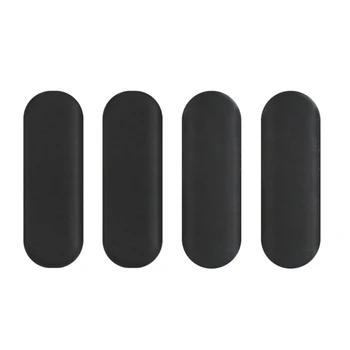 4 Set Siyah lastik ayaklar Thinkpad T480S Dizüstü Kaymaz Alt Taban Kapakları Sticker Bilgisayar Aksesuarları