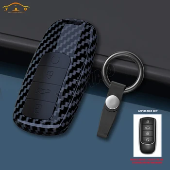 ABS Karbon Fiber Araba Anahtarı Durum Kapak İçin Chery Tiggo 8 Pro 8 artı Tiggo 7pro Yeni 5 Artı Araba Anahtarı Koruyucu Kabuk Fob Aksesuarları