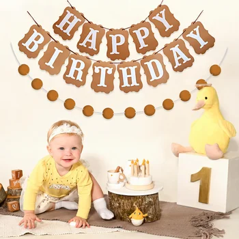 Aile Doğum Günü Dekorasyon Doğum Günü Partisi Bunting Garland Bebek Duş Malzemeleri Afiş Süsleme Mutlu Kutlamak Doğum Günü Dekor