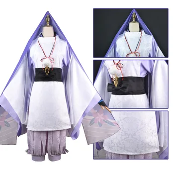 Anime Genshin Darbe Scaramouche Cosplay Üniforma Oyunu Kunikuzushi Elbiseler Giysi Gezgin Rol Balladeer Çünkü Cadılar Bayramı Kostüm