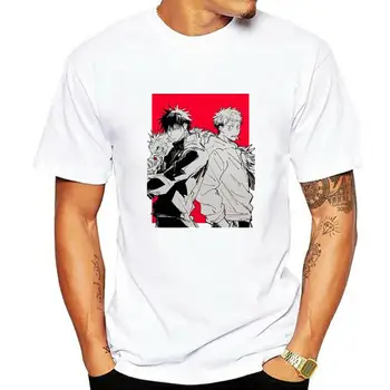 Anime Grafik Tees Jujutsu Kaisen kadın T Shirt Estetik Giysileri Kısa Kollu Yaz Kadın Tişörtleri Hip Hop Üstleri Beyaz