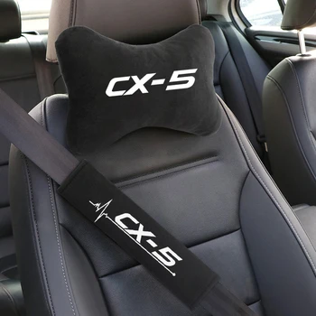 Araba Emniyet Kemeri Omuz yastık pedi Koruma Boyun destek yastığı Mazda CX5 CX-5 mazda2 / 3 / 6 Oto Aksesuarları