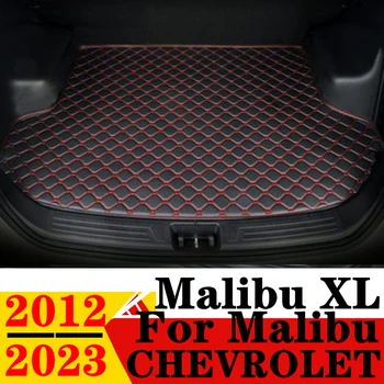 Araba Gövde Mat İçin Chevrolet Malibu XL 2012-23 Düz Yan Su Geçirmez Arka Kargo Kapağı Halı Pedi OTO Kuyruk Aksesuarları Boot Liner