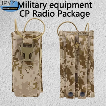 Askeri Teçhizat CP Radyo Paketi Açık Taktik Airsoft Radyo Çantası Ayarlanabilir