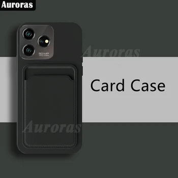 Auroras ZTE Axon 50 Lite İçin Kapak Lüks cüzdan Kart Cep Çanta Silikon Kabuk İçin ZTE Axon 40 Lite telefon kılıfı