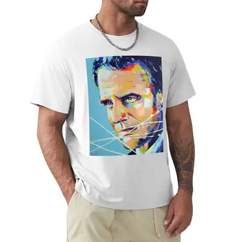 Başkan Emmanuel Macron Artpainting T-Shirt grafik t shirt yaz üstleri spor fan t-shirt erkekler grafik t shirt