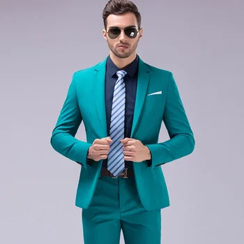 Blazers Pantolon Yelek Setleri / 2023 Yeni Moda Damat düğün elbisesi Takım Elbise / erkek Rahat İş 3 Parça Takım Elbise Ceket Ceket Pantolon