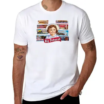 Büyük Deborah T - Shirt çabuk kuruyan t - shirt kısa tişört artı boyutu üstleri erkek grafik t-shirt komik