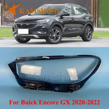 CAPQX ön far Kapağı Buick Encore için GX 2020 2021 2022 kafa ışık cam ışıkları kabuk abajur far maskesi Lens