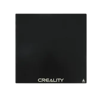 Creality 3D Ultrabase 245*255 * 4mm Karbon Silikon cam plaka Platformu ısıtmalı Yatak yapı Yüzey CR-6 SE 3D yazıcı parçaları