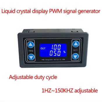 Dijital ekran PWM darbe frekansı görev oranı 1HZ~150KHZ ayarlanabilir Kare dalga dikdörtgen dalga sinyal jeneratörü