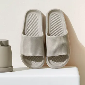 Erkek banyo terliği Ayakkabı Moda Kapalı Kaymaz Çabuk Kuruyan Sandalet Hafif Terlik Erkek Ev Terlik Ayakkabı
