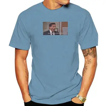 Erkek T-Shirt Michael Scott Ofis Yenilik Pamuk Tee Gömlek Kısa Kollu Oh Tanrım Lütfen T Shirt Yuvarlak Yaka Giyim Yetişkin