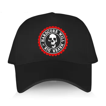 Erkek yaz siyah Pamuk Ayarlanabilir Şapka rahat tarzı Hardcore Asla Ölmeyecek Kamyon beyzbol şapkası Unisex Serin Açık Erkek Kapaklar