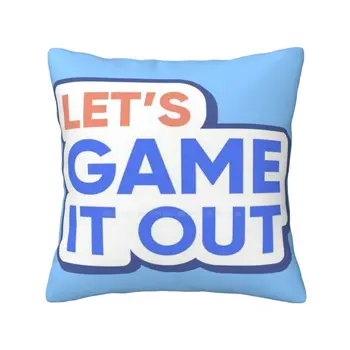 Hadi Oynayalım-Gömlekler, Çıkartmalar, Telefon Kılıfları, Vb! Pillowslip Yastık Kılıfı Oyun Letsgameitout Sağlar Oyun Dışarı