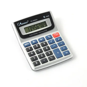 Jiayi KK-8985A Küçük Taşınabilir Masaüstü 8-bit Ofis Finansal Hesap Makinesi Toptan