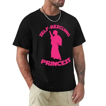 KENDİNİ KURTARAN PRENSES T-Shirt yaz üstleri Kısa kollu tee grafik komik t shirt erkekler için