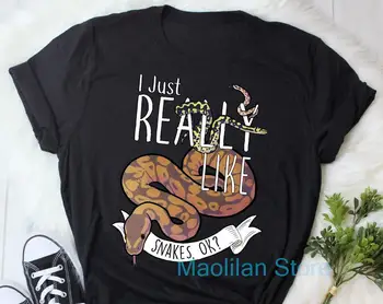 Komik Yılan Gömlek Kadın Erkek Tshirt Topu Python Sevgilisi Hediye Komik Sürüngen T-Shirt Sevimli Hognose Yılan Grafik Tee Halı