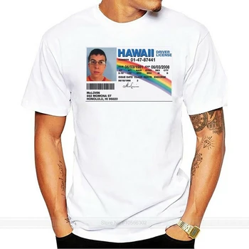 Mclovin Eğlenceli Ehliyet Özel Erkek Tişört Boyutu M 2Xl Tshirt Marka Erkek Kısa Kollu