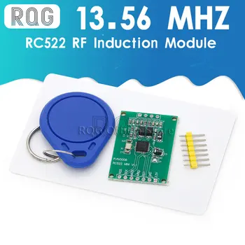 MFRC522 RC522 RFID radyo frekansı indüksiyon IC kart okuma ve yazma modülü küçük boyutlu mini 13.56 MHZ
