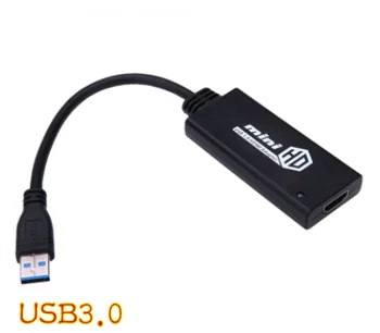 mini harici grafik kartı USB3. 0-HDMI kablosu USB 3.0-HDMI dönüştürücü