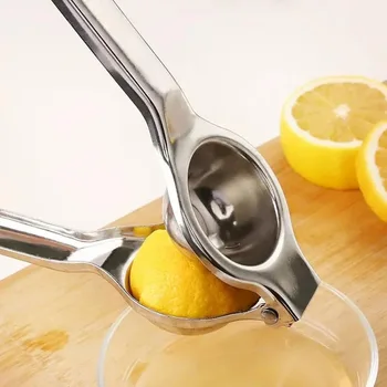 Narenciye Limon Basın Manuel Sıkacağı Paslanmaz Çelik Metal Sıkmak Sıkacağı Meyve Portakal Limon Mutfak Aracı Aksesuarları mutfak gereçleri