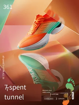 Orijinal 361 Derece PB karbon erkekler maraton sneakers koşu ayakkabıları pro yastık sneaker Ayakkabı erkek spor ayakkabı 2022