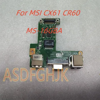 Orijinal MSI Cx61 cr60 VGA USB Ağ Kartı Mını Kurulu MS-16GBA MS-16GB 16GBA VER: 3.0 100 % Mükemmel Çalışma