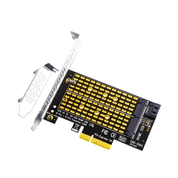 PCIE 4.0 M2/M. 2 Adaptörü SATA M. 2 SSD PCIE Adaptörü NVME / M2 PCIE Adaptörü SSD M2 SATA PCI-E Kart M Anahtar + B Anahtar