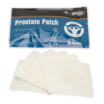 Prostat Göbek Alçı Nonwoven Kumaş Prostat Yama Rahatsızlığı Azaltmak Bitki Özü Erkekler için Sağlık için