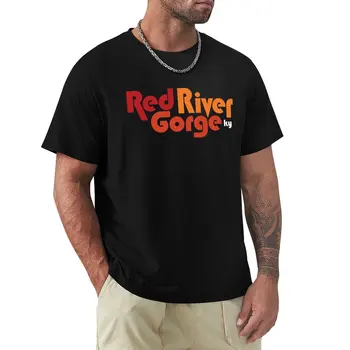 Red River Gorge Kentucky T-Shirt erkek t shirt vintage giyim t shirt erkekler için paketi