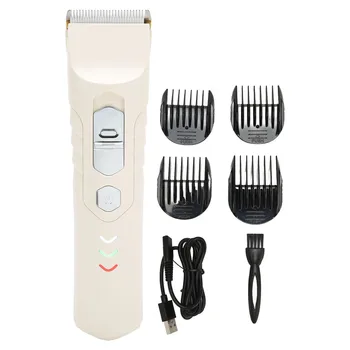 Saç makasları Gürültü Geçirmez USB Şarj Düşük Titreşim Uzun Bekleme Saç Kesici Ergonomik Kolu Verimli Salon için