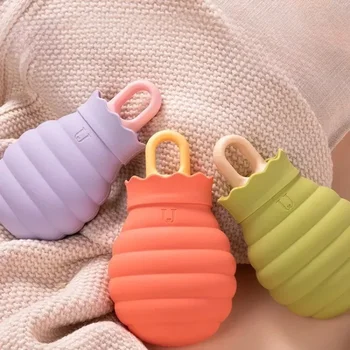 Silikon Enjeksiyon sıcak su torbası sıcak göbek bebek patlamaya dayanıklı çanta el hazine sıcak su şişesi ısınma ürünleri
