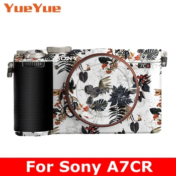 Stilize çıkartma kaplama Sony A7CR Alfa 7CR Kamera Sticker Vinil Wrap Anti-Scratch koruyucu film Koruyucu Ceket