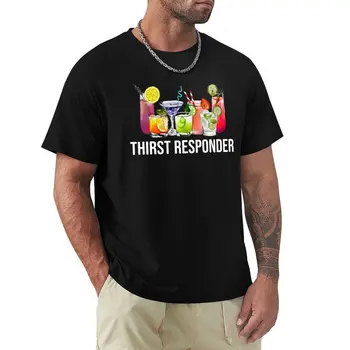 Susuzluk Yanıtlayıcı T-Shirt yaz üst ağırlıklar ağır t shirt erkekler için