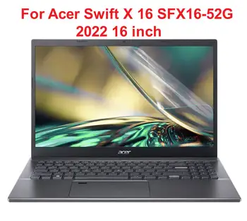 Tpu Klavye KAPAK Ekran Koruyucu İçin Acer Hızlı X 16 SFX16-52G 2022 16 inç (uygun değil Acer Hızlı X 16 SFX16-51G 2021) 