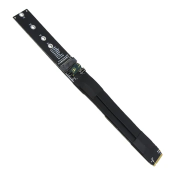 Uzatma Kablosu PCIe3. 0 x4 Tam Hızlı SSD Kasa Fanı HUB Splitter Adaptörü Destekler PCIe 3.0 için 4X Tam Hız Adaptörü