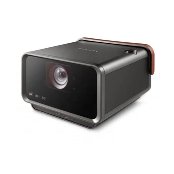 Viewsonic X10 3D 4K Projektör Android WiFi 4K UHD LED TV ev sineması projektörü ile 16W BT hoparlörlü telefon Projektör 3D