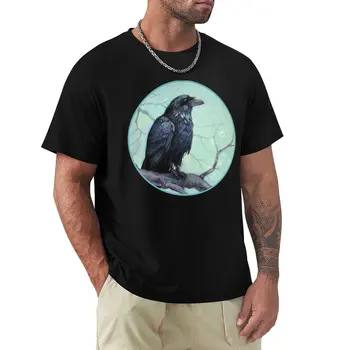 Wiscasset Raven-Raven Kuş T-Shirt gömlek grafik tees anime giyim spor hayranları erkek t shirt grafik