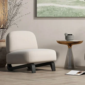 Yaratıcı Internet ünlü tasarımcı kanepesi sandalye basit modern tembel kanepe sandalye minimalist ışık lüks oturma odası tek sandalye