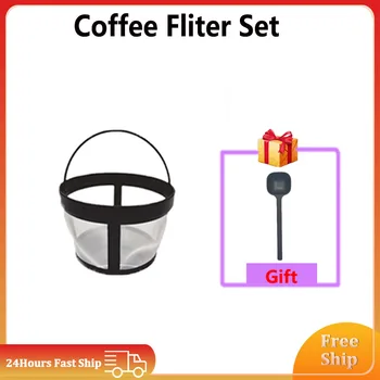 Yedek Kahve Filtresi Yeniden Doldurulabilir Süzgeç Sepeti Fincan Tarzı Bira Aracı El Yapımı Kahve Makinesi Mutfak Aksesuarları