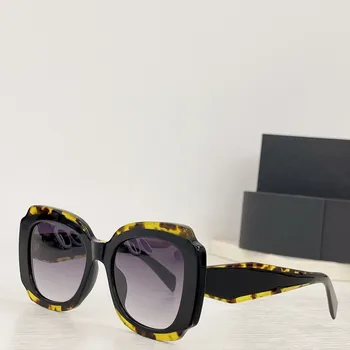 Yeni büyük Trend Klasik kız SPR 16YS Asetat Moda Kadın Güneş Gözlüğü Vintage İmza UV400 Polarize Lüks Bayan Gözlük
