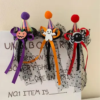 Yeni Cadılar Bayramı Hairband Komik Şeytan Boynuz Saç Çember Parlak Örgü Kabak Şapka Firkete Cadılar Bayramı Partisi Takı saç aksesuarları